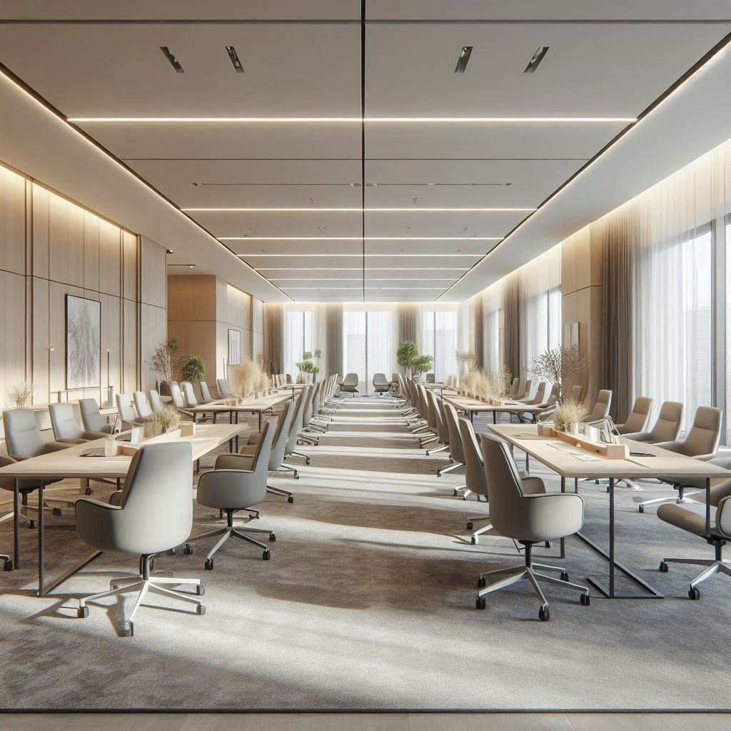 临时客户演示出现后写字楼办公多部门联合办公为何要由采购部门分阶段处理
